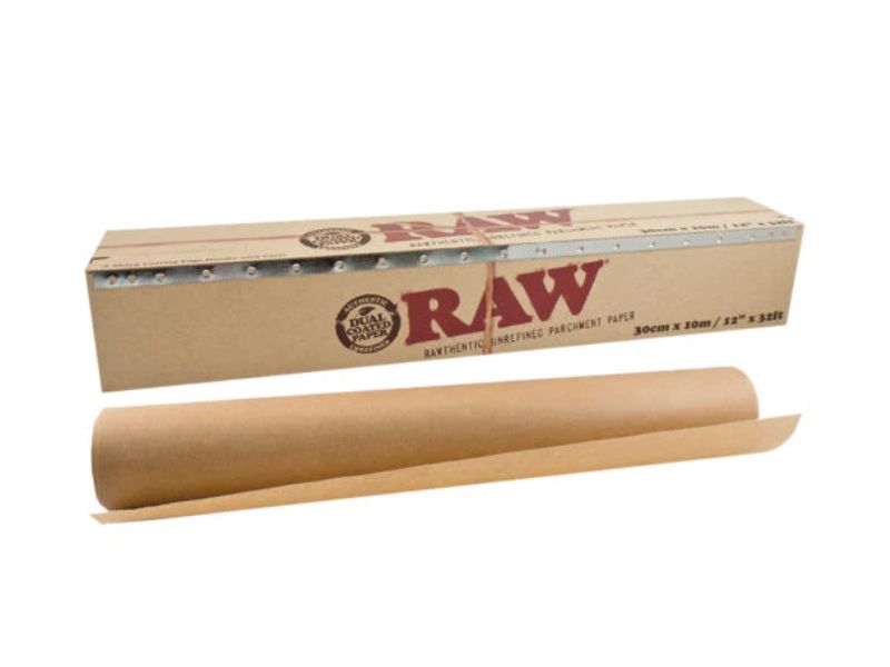 RAW Parchment Papel Para Rosin 300Mm. X 10 Mt.